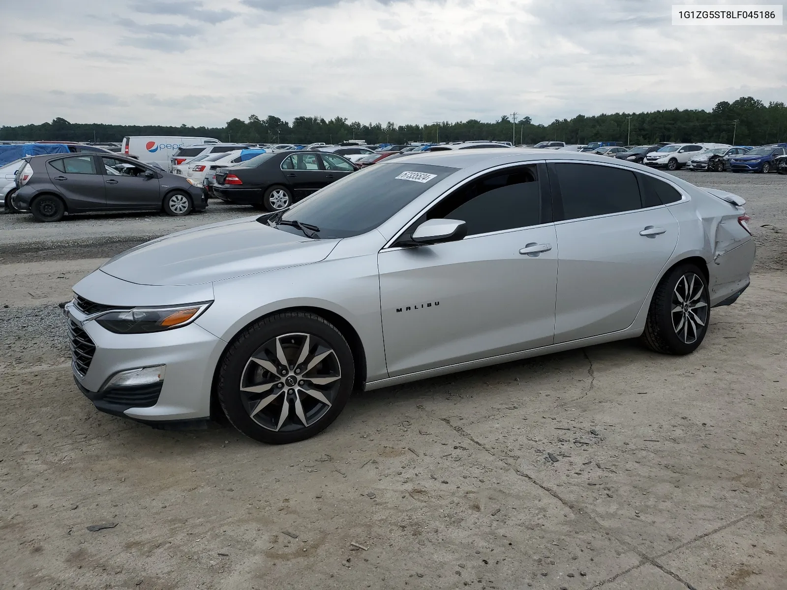 2020 Chevrolet Malibu Rs VIN: 1G1ZG5ST8LF045186 Lot: 67335524