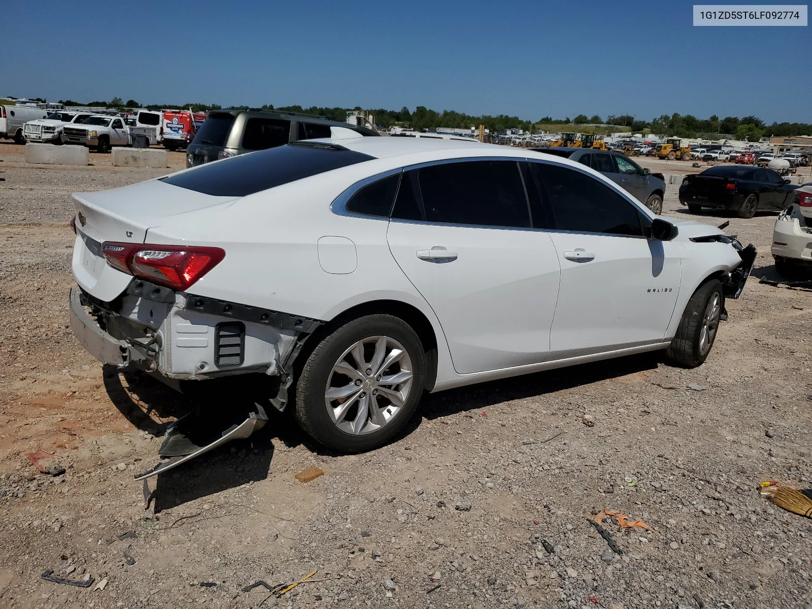 2020 Chevrolet Malibu Lt VIN: 1G1ZD5ST6LF092774 Lot: 67370274