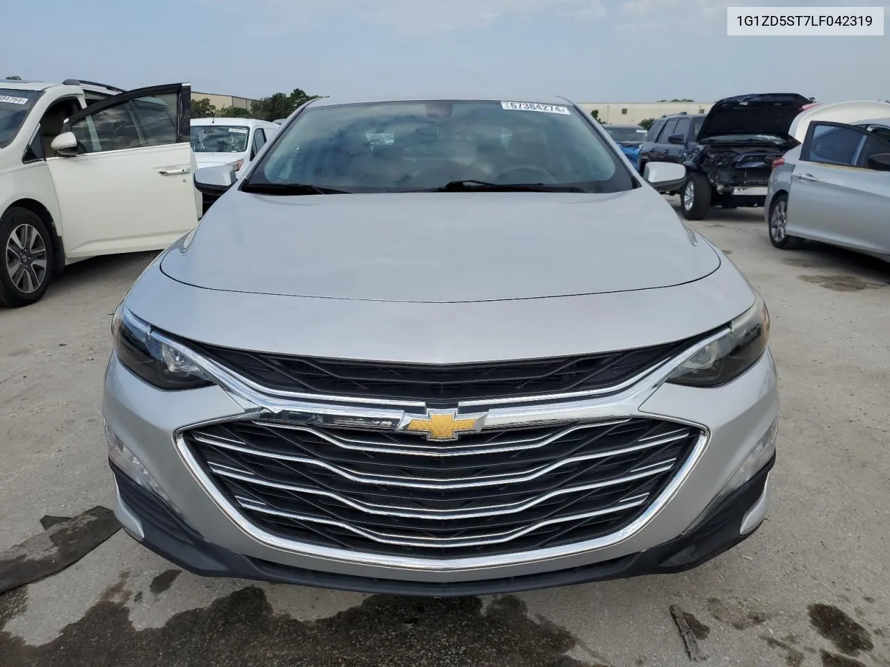 2020 Chevrolet Malibu Lt VIN: 1G1ZD5ST7LF042319 Lot: 67384274