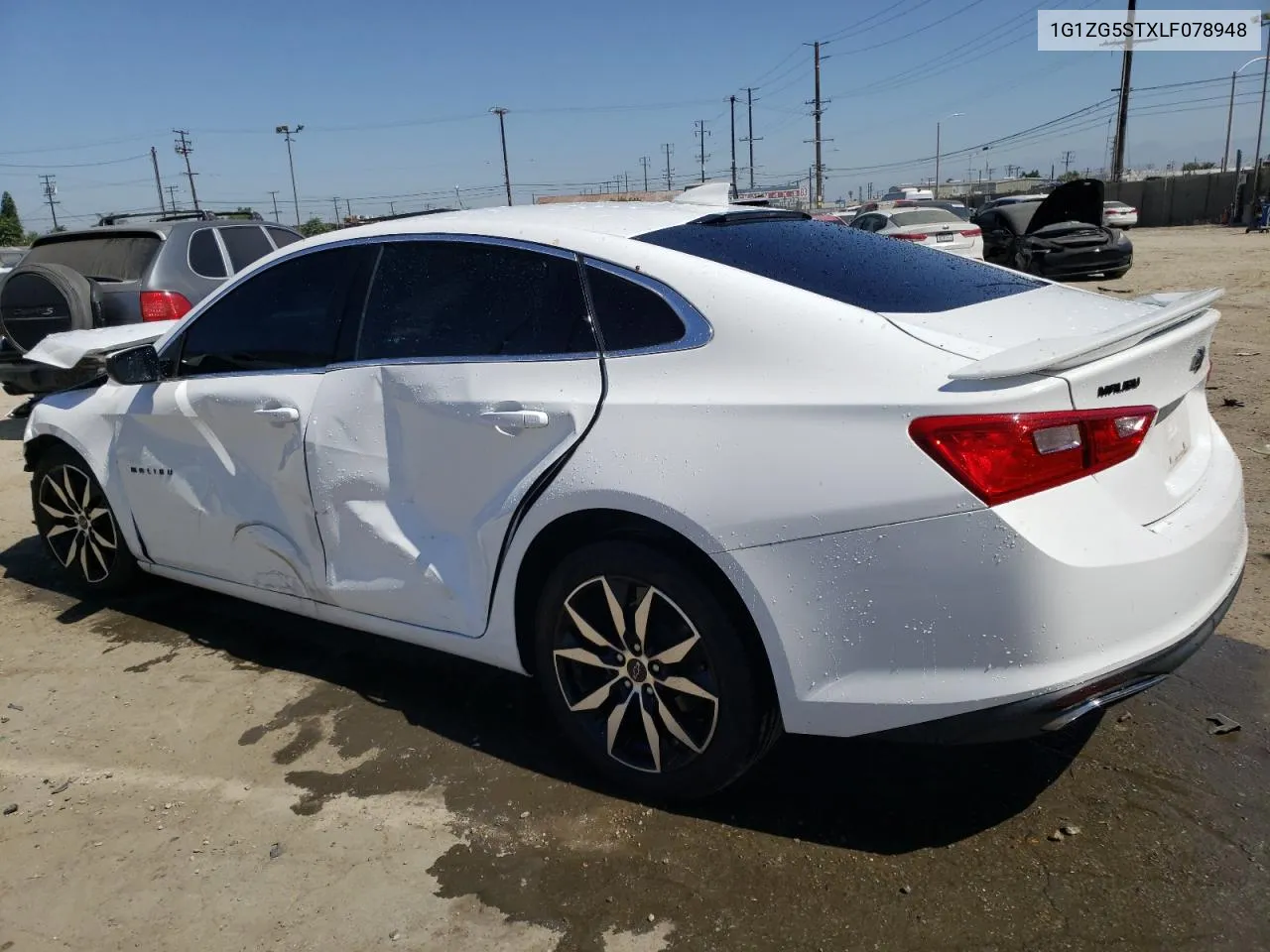 2020 Chevrolet Malibu Rs VIN: 1G1ZG5STXLF078948 Lot: 67422374