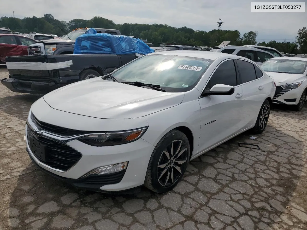 2020 Chevrolet Malibu Rs VIN: 1G1ZG5ST3LF050277 Lot: 67466754