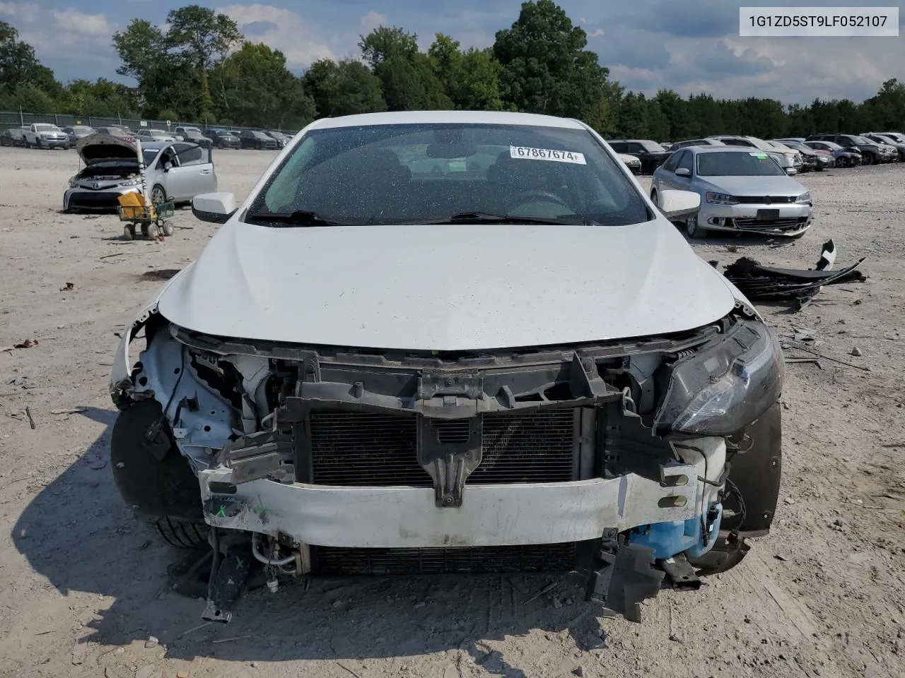 2020 Chevrolet Malibu Lt VIN: 1G1ZD5ST9LF052107 Lot: 67867674