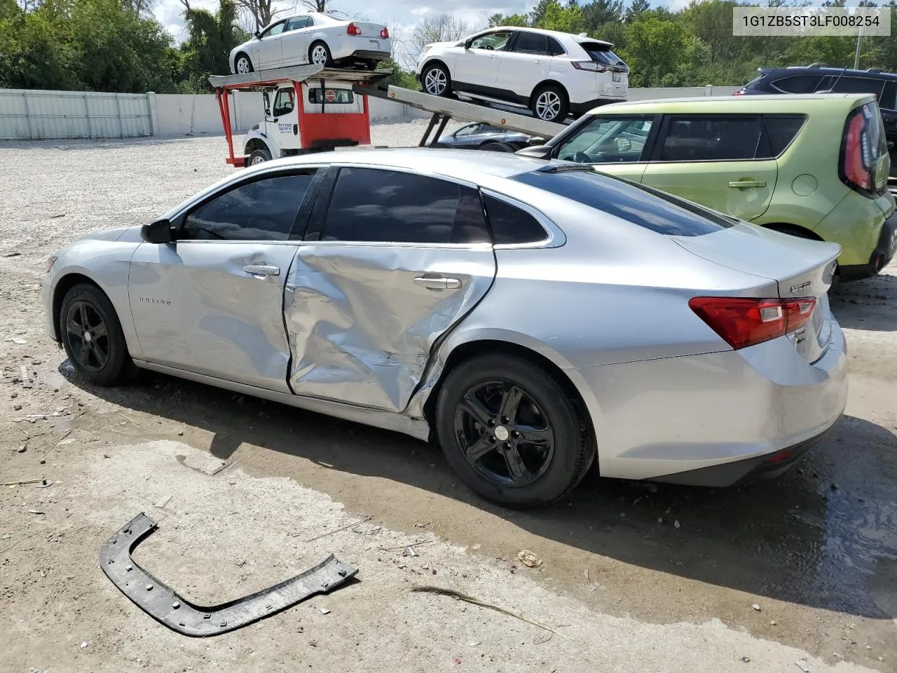 2020 Chevrolet Malibu Ls VIN: 1G1ZB5ST3LF008254 Lot: 67941074