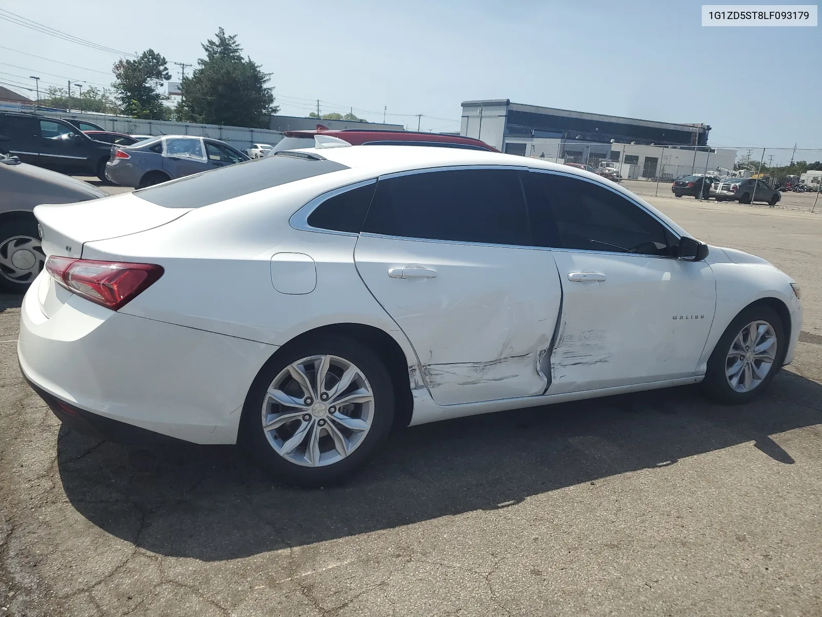 2020 Chevrolet Malibu Lt VIN: 1G1ZD5ST8LF093179 Lot: 67949884