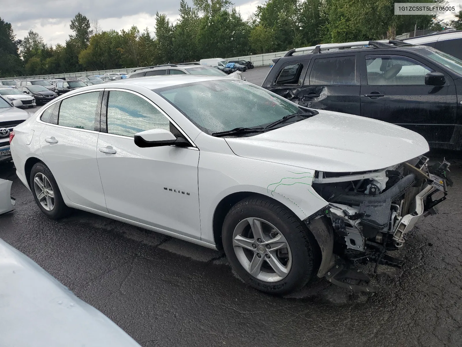 2020 Chevrolet Malibu Ls VIN: 1G1ZC5ST5LF106005 Lot: 67968344