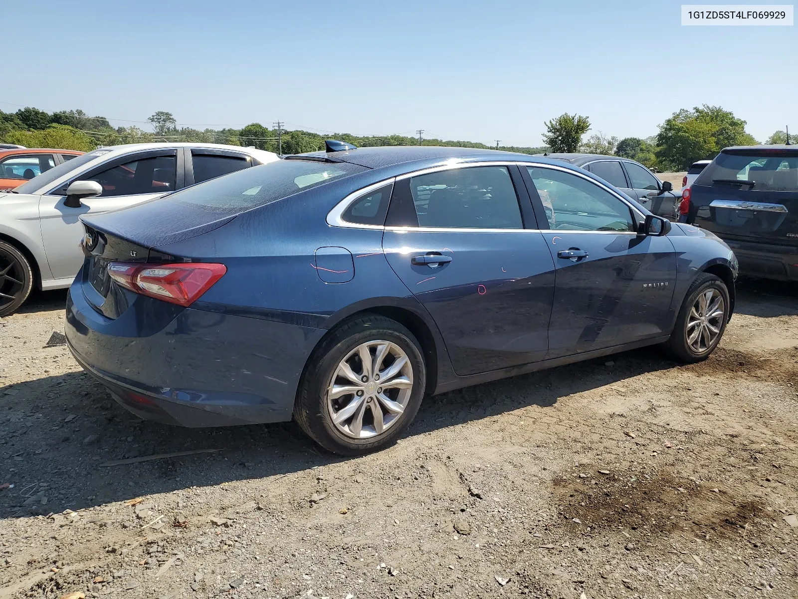 2020 Chevrolet Malibu Lt VIN: 1G1ZD5ST4LF069929 Lot: 68043394