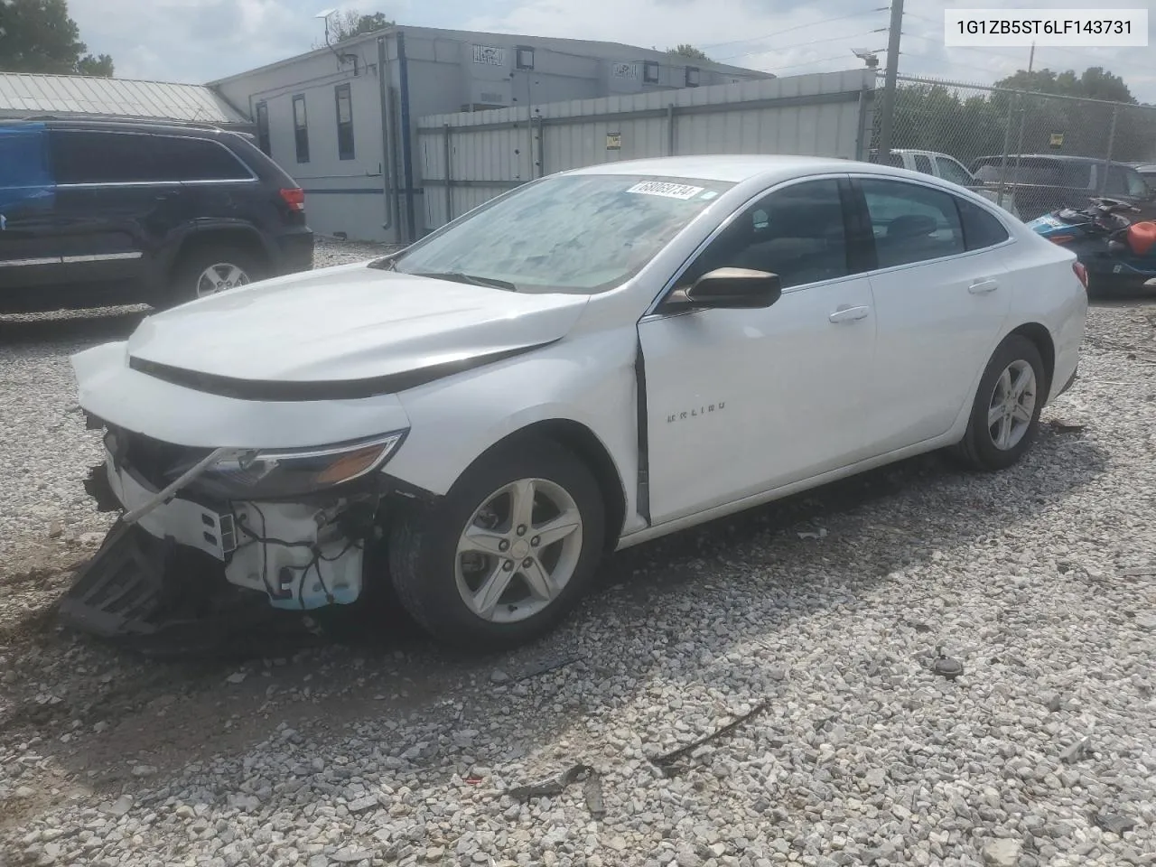 2020 Chevrolet Malibu Ls VIN: 1G1ZB5ST6LF143731 Lot: 68069734