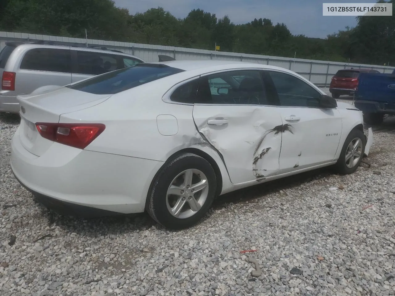 2020 Chevrolet Malibu Ls VIN: 1G1ZB5ST6LF143731 Lot: 68069734