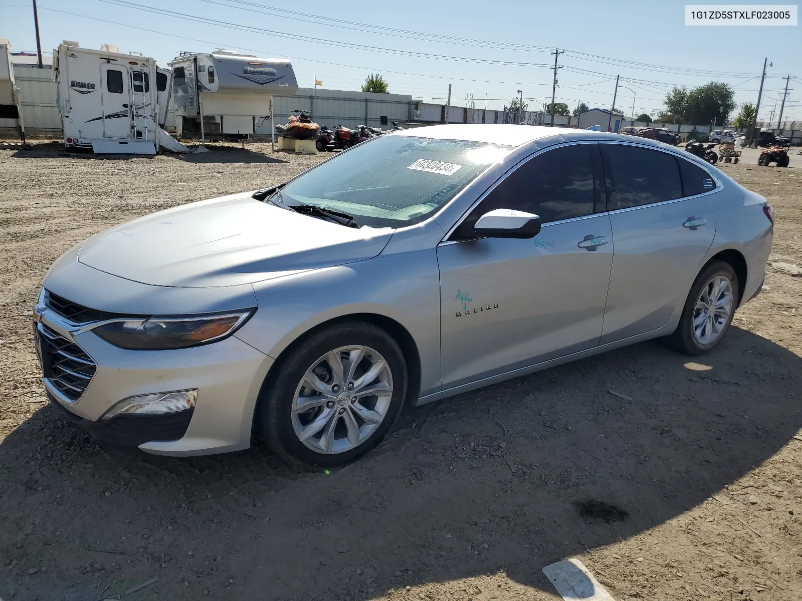 2020 Chevrolet Malibu Lt VIN: 1G1ZD5STXLF023005 Lot: 68328434