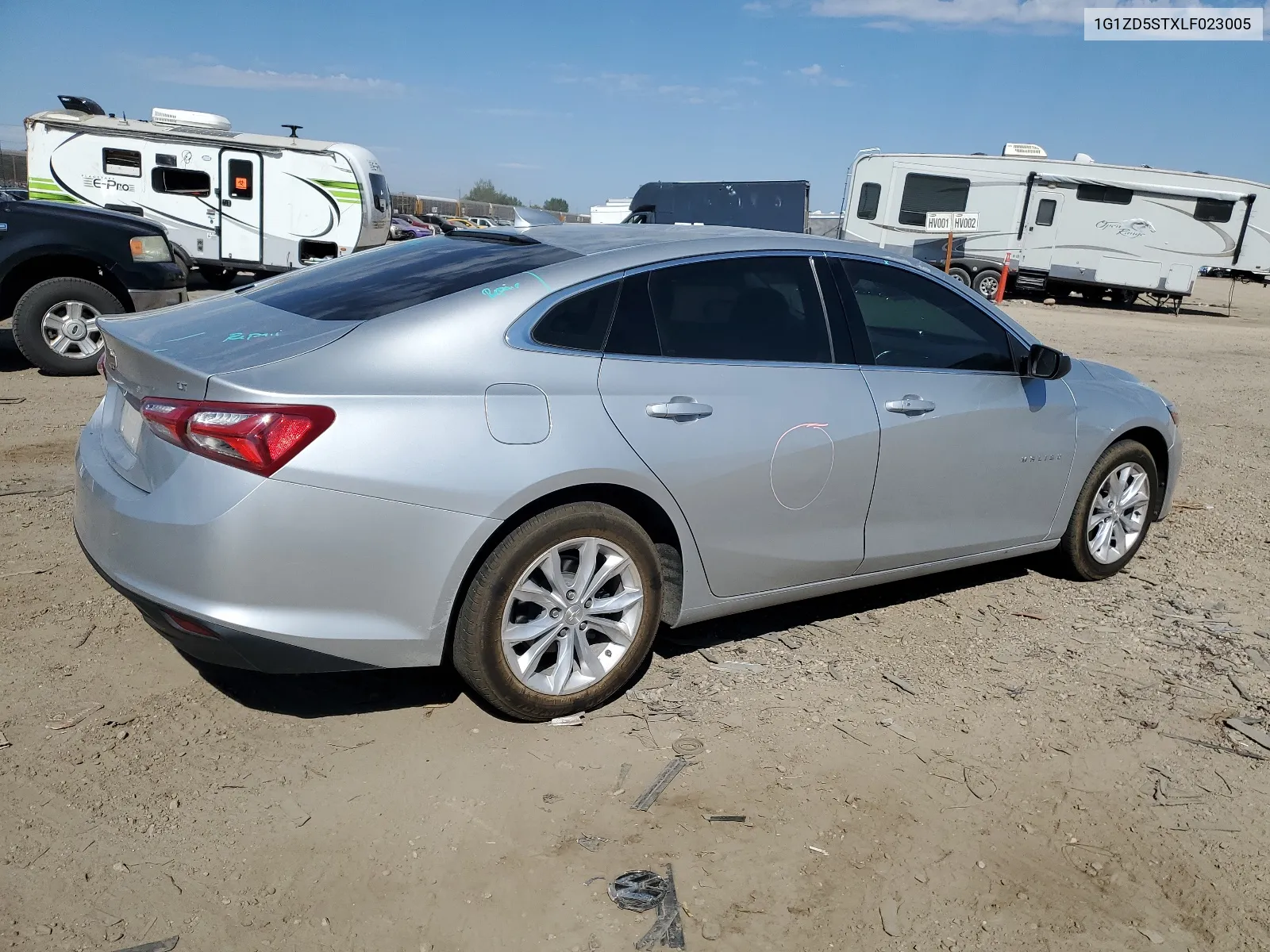 2020 Chevrolet Malibu Lt VIN: 1G1ZD5STXLF023005 Lot: 68328434