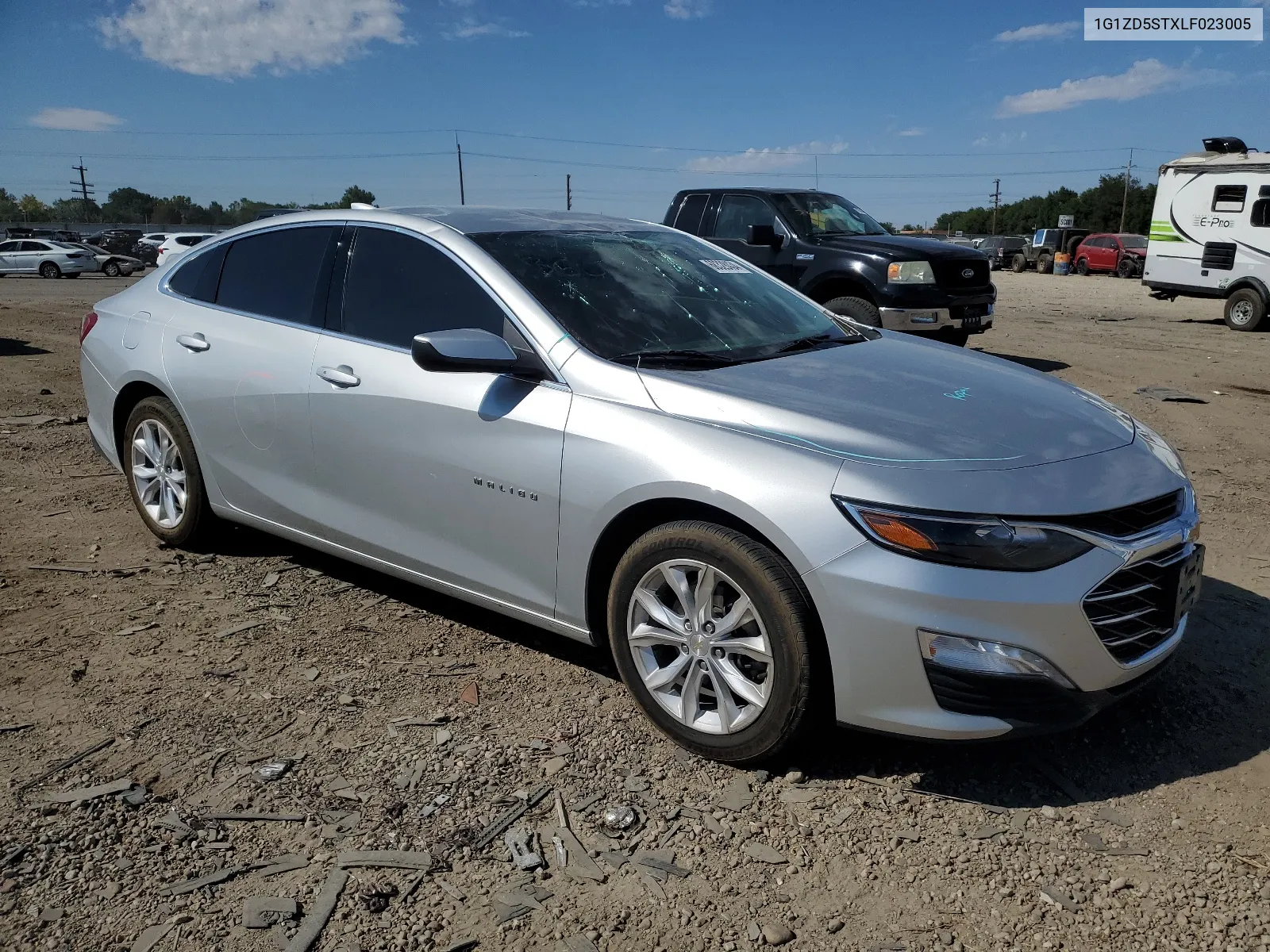 2020 Chevrolet Malibu Lt VIN: 1G1ZD5STXLF023005 Lot: 68328434