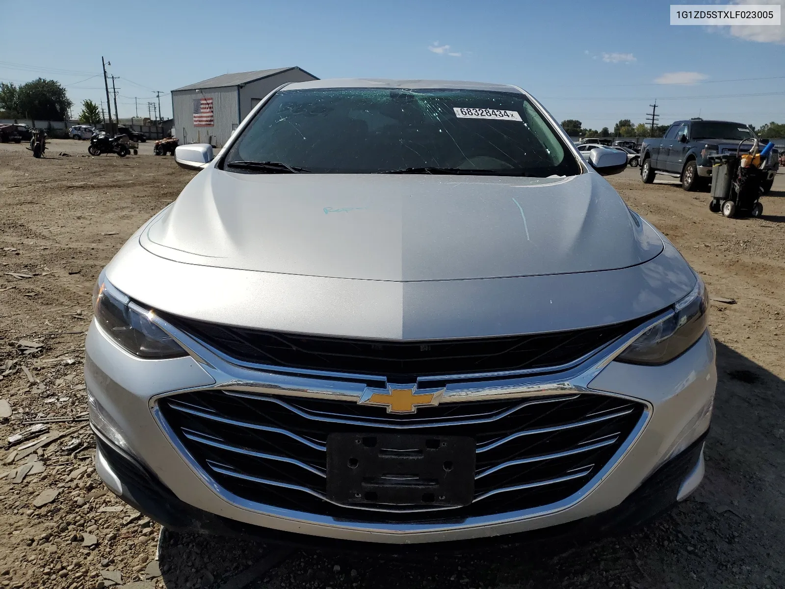 2020 Chevrolet Malibu Lt VIN: 1G1ZD5STXLF023005 Lot: 68328434