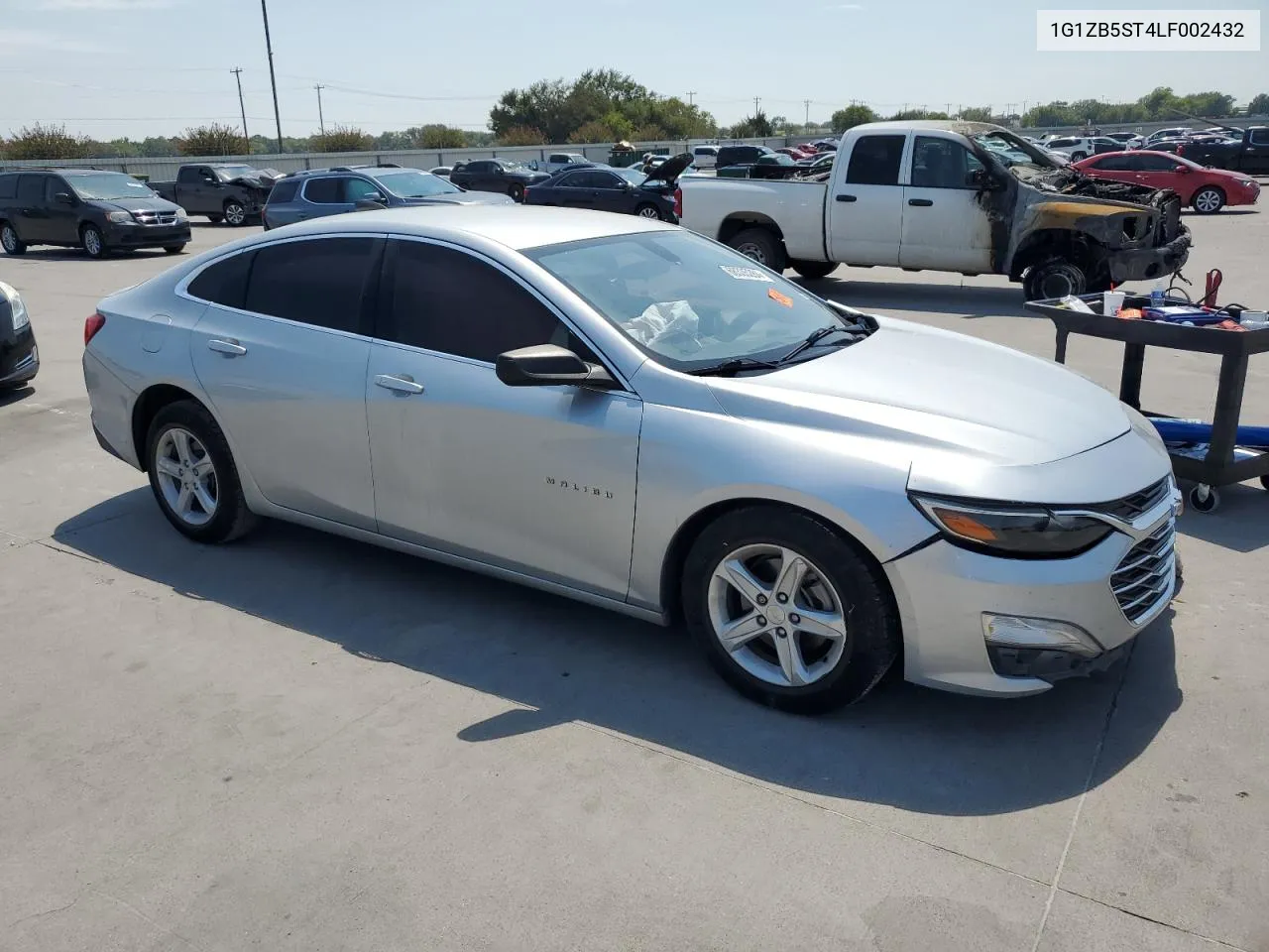 2020 Chevrolet Malibu Ls VIN: 1G1ZB5ST4LF002432 Lot: 68335284