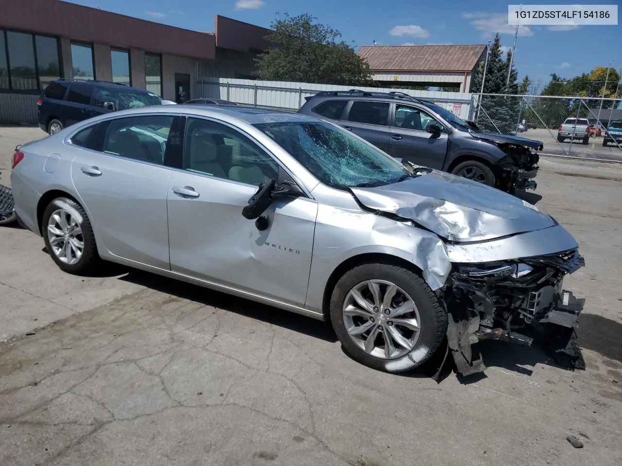 2020 Chevrolet Malibu Lt VIN: 1G1ZD5ST4LF154186 Lot: 68392674