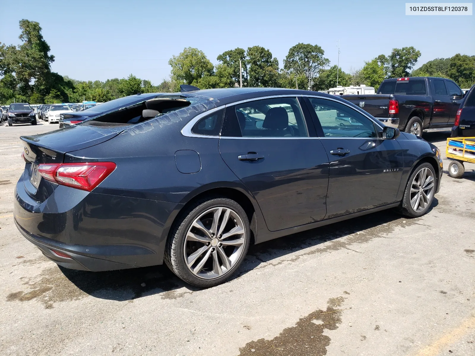 2020 Chevrolet Malibu Lt VIN: 1G1ZD5ST8LF120378 Lot: 68478794