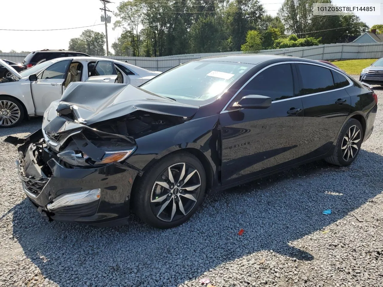 2020 Chevrolet Malibu Rs VIN: 1G1ZG5ST8LF144851 Lot: 68900804