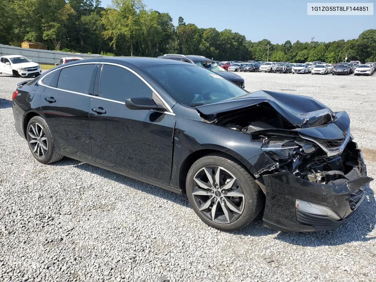 2020 Chevrolet Malibu Rs VIN: 1G1ZG5ST8LF144851 Lot: 68900804