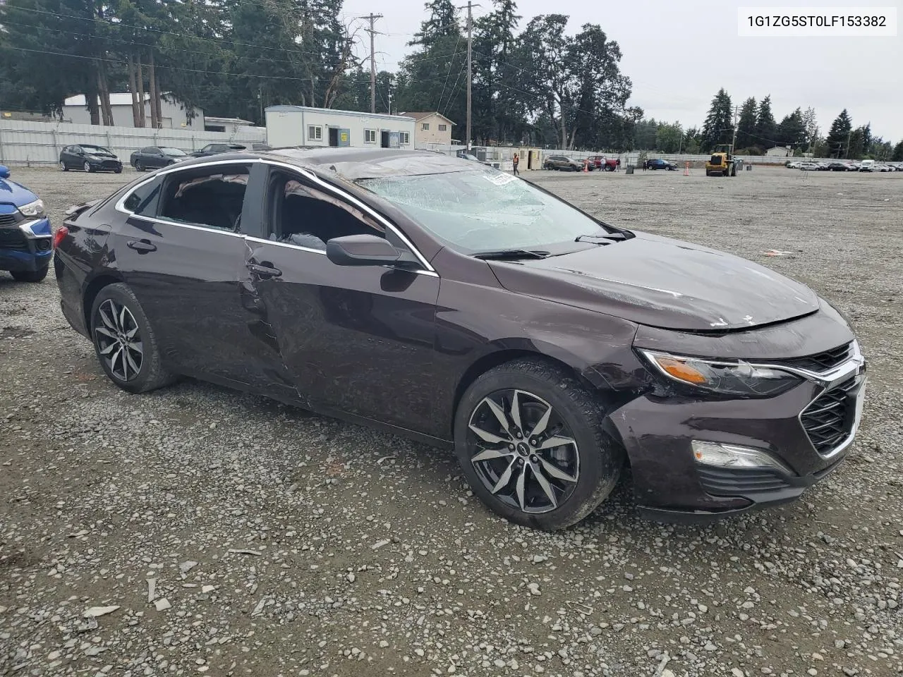 2020 Chevrolet Malibu Rs VIN: 1G1ZG5ST0LF153382 Lot: 69013724