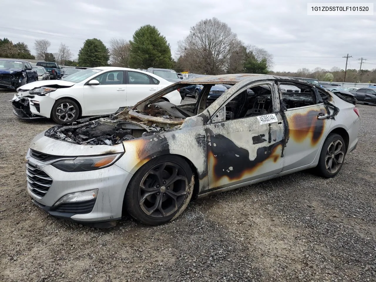 2020 Chevrolet Malibu Lt VIN: 1G1ZD5ST0LF101520 Lot: 69052034