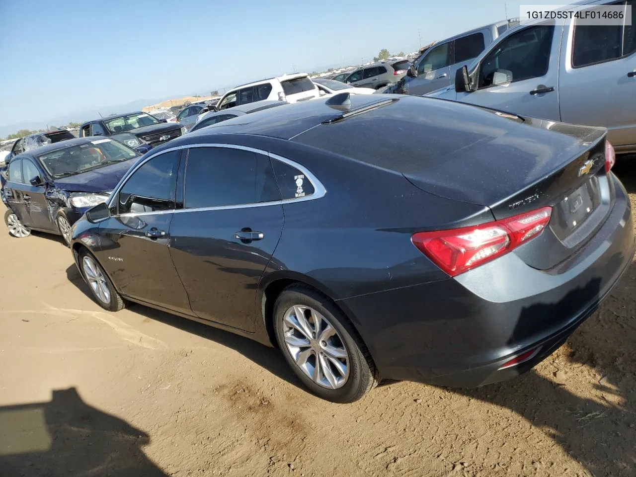 2020 Chevrolet Malibu Lt VIN: 1G1ZD5ST4LF014686 Lot: 69148304