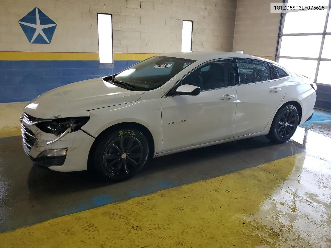 2020 Chevrolet Malibu Lt VIN: 1G1ZD5ST3LF075625 Lot: 69179314