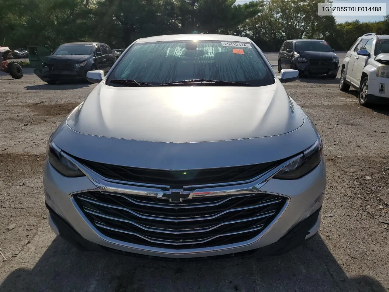 2020 Chevrolet Malibu Lt VIN: 1G1ZD5ST0LF014488 Lot: 69412124