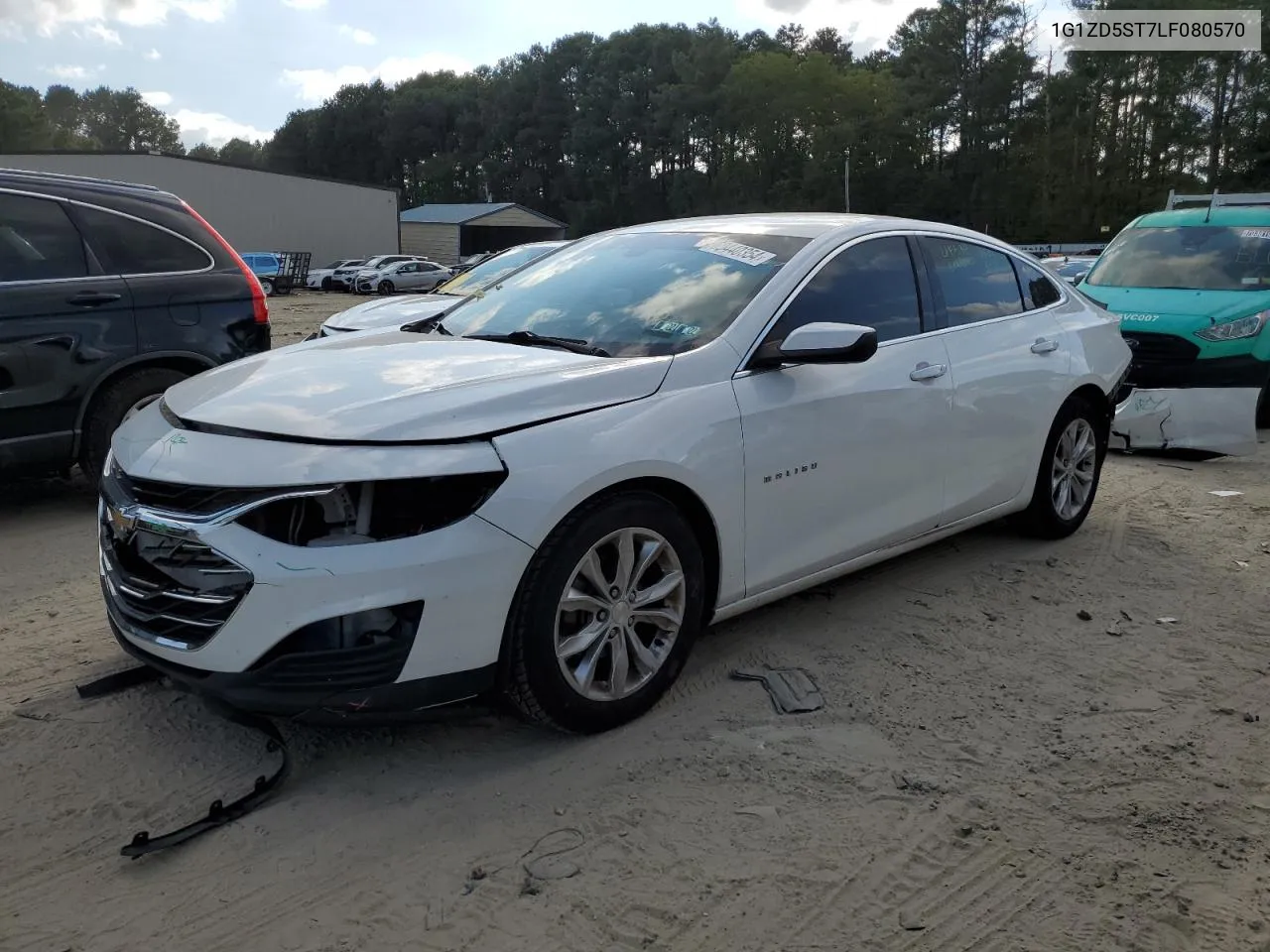 2020 Chevrolet Malibu Lt VIN: 1G1ZD5ST7LF080570 Lot: 69440354