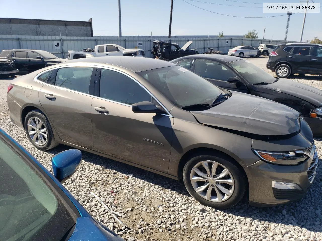 2020 Chevrolet Malibu Lt VIN: 1G1ZD5ST3LF036873 Lot: 69505514