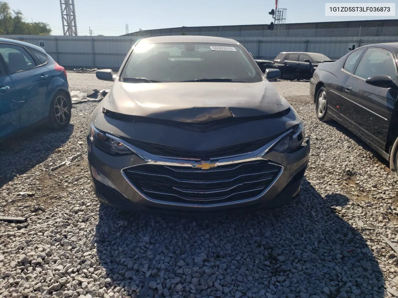 2020 Chevrolet Malibu Lt VIN: 1G1ZD5ST3LF036873 Lot: 69505514