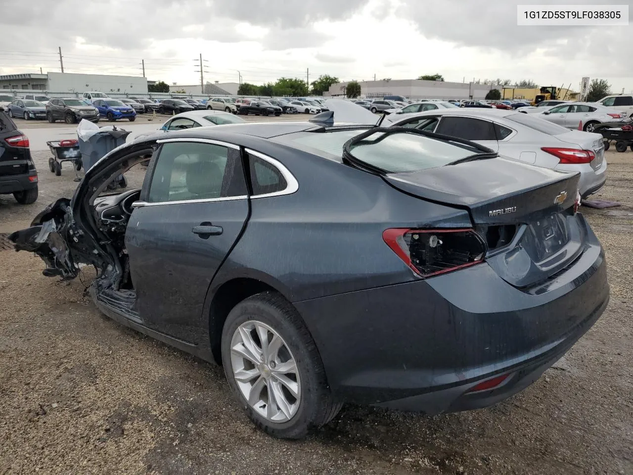 2020 Chevrolet Malibu Lt VIN: 1G1ZD5ST9LF038305 Lot: 69606424