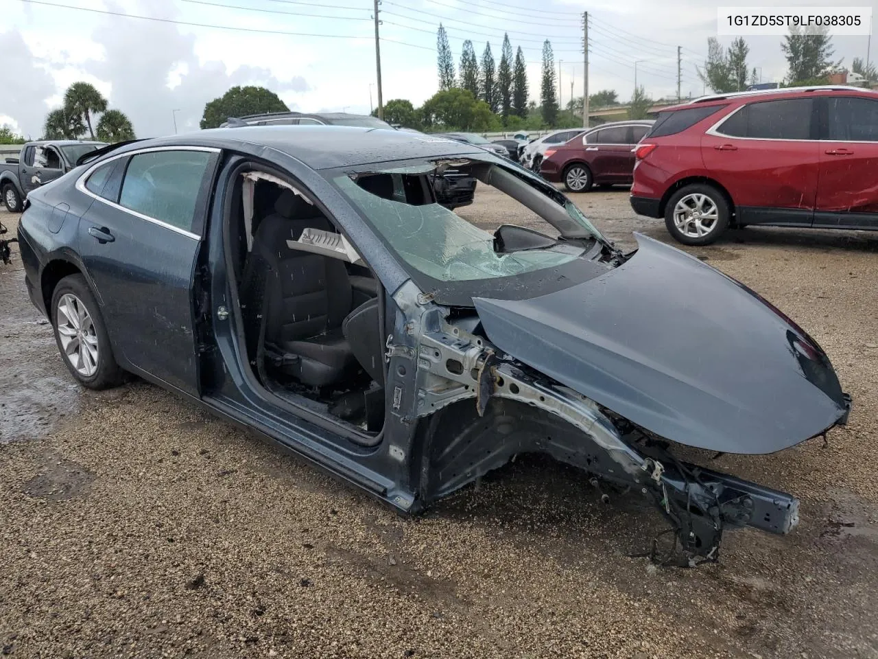 2020 Chevrolet Malibu Lt VIN: 1G1ZD5ST9LF038305 Lot: 69606424