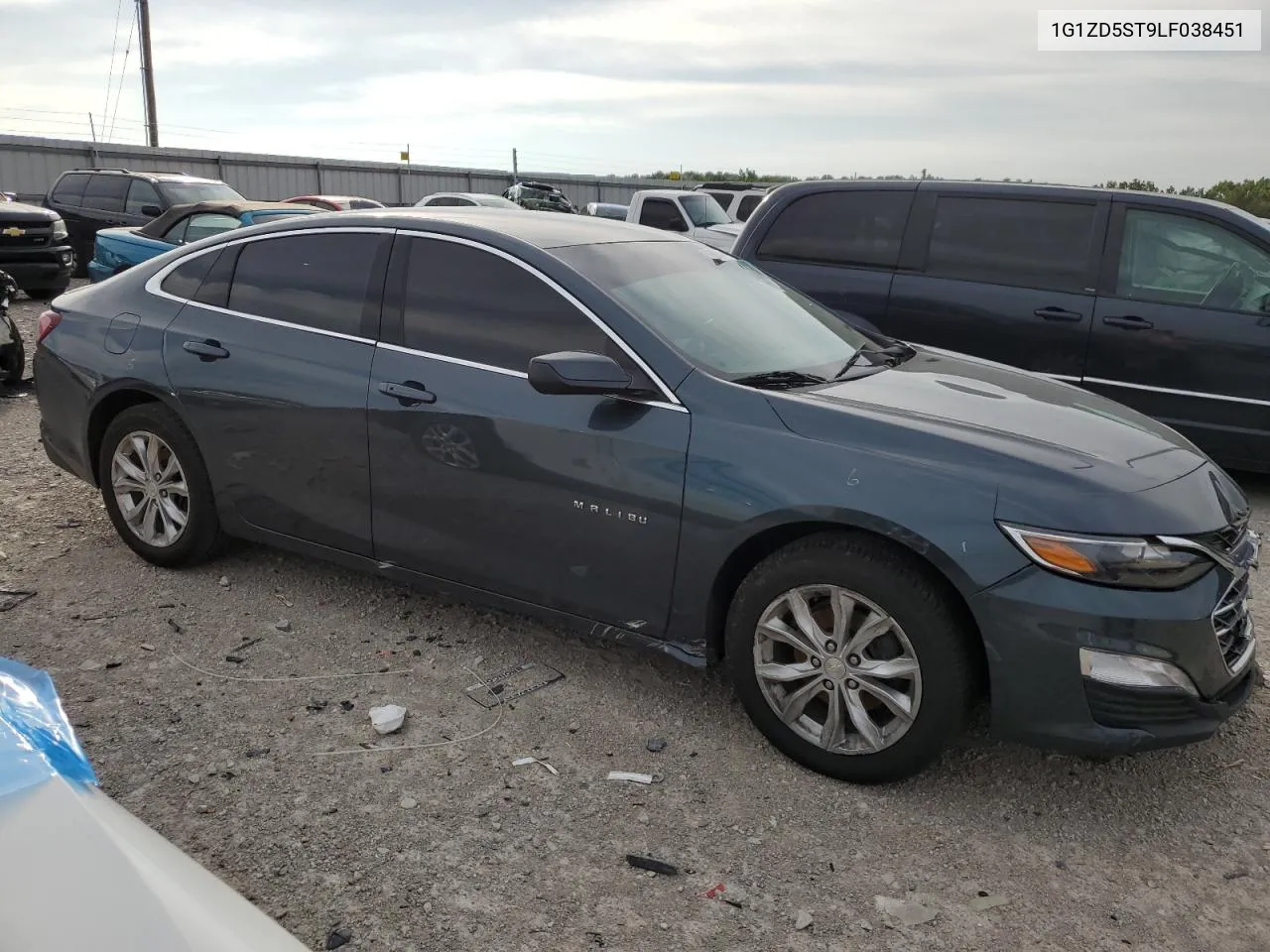 2020 Chevrolet Malibu Lt VIN: 1G1ZD5ST9LF038451 Lot: 69608344