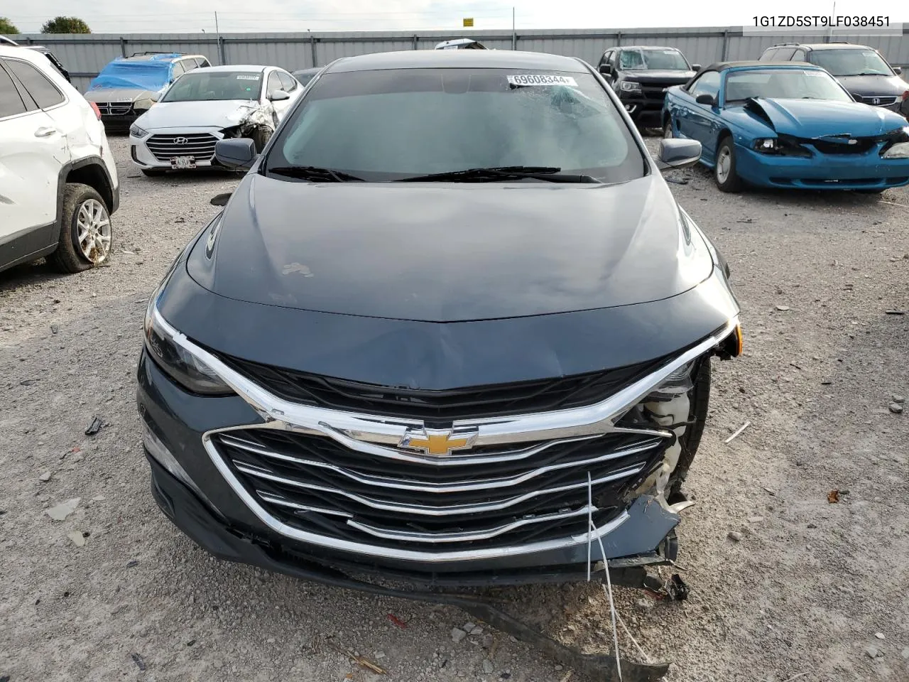 2020 Chevrolet Malibu Lt VIN: 1G1ZD5ST9LF038451 Lot: 69608344