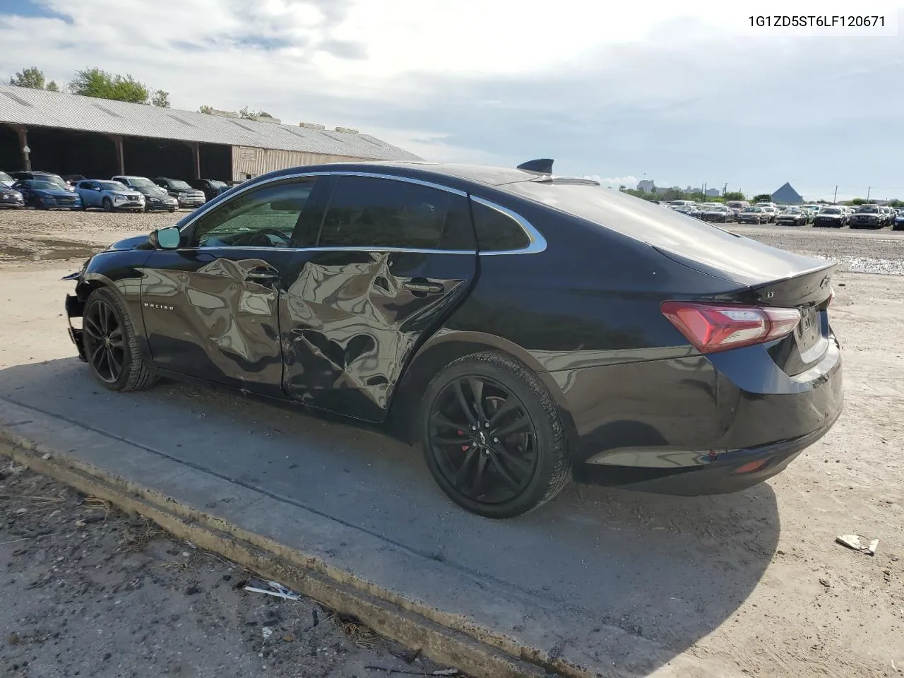 2020 Chevrolet Malibu Lt VIN: 1G1ZD5ST6LF120671 Lot: 69634294