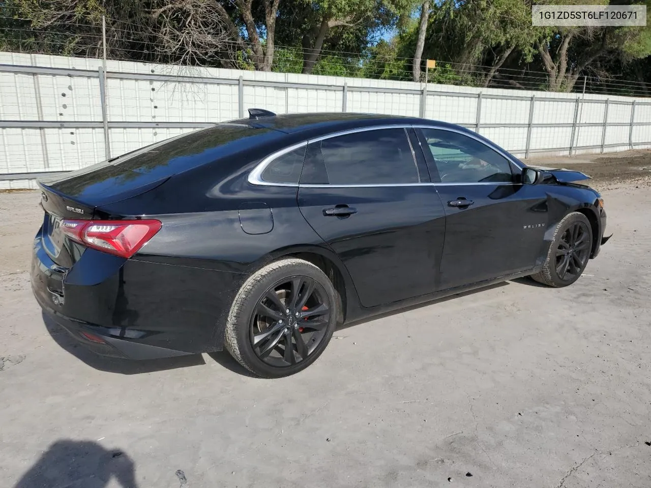 2020 Chevrolet Malibu Lt VIN: 1G1ZD5ST6LF120671 Lot: 69634294