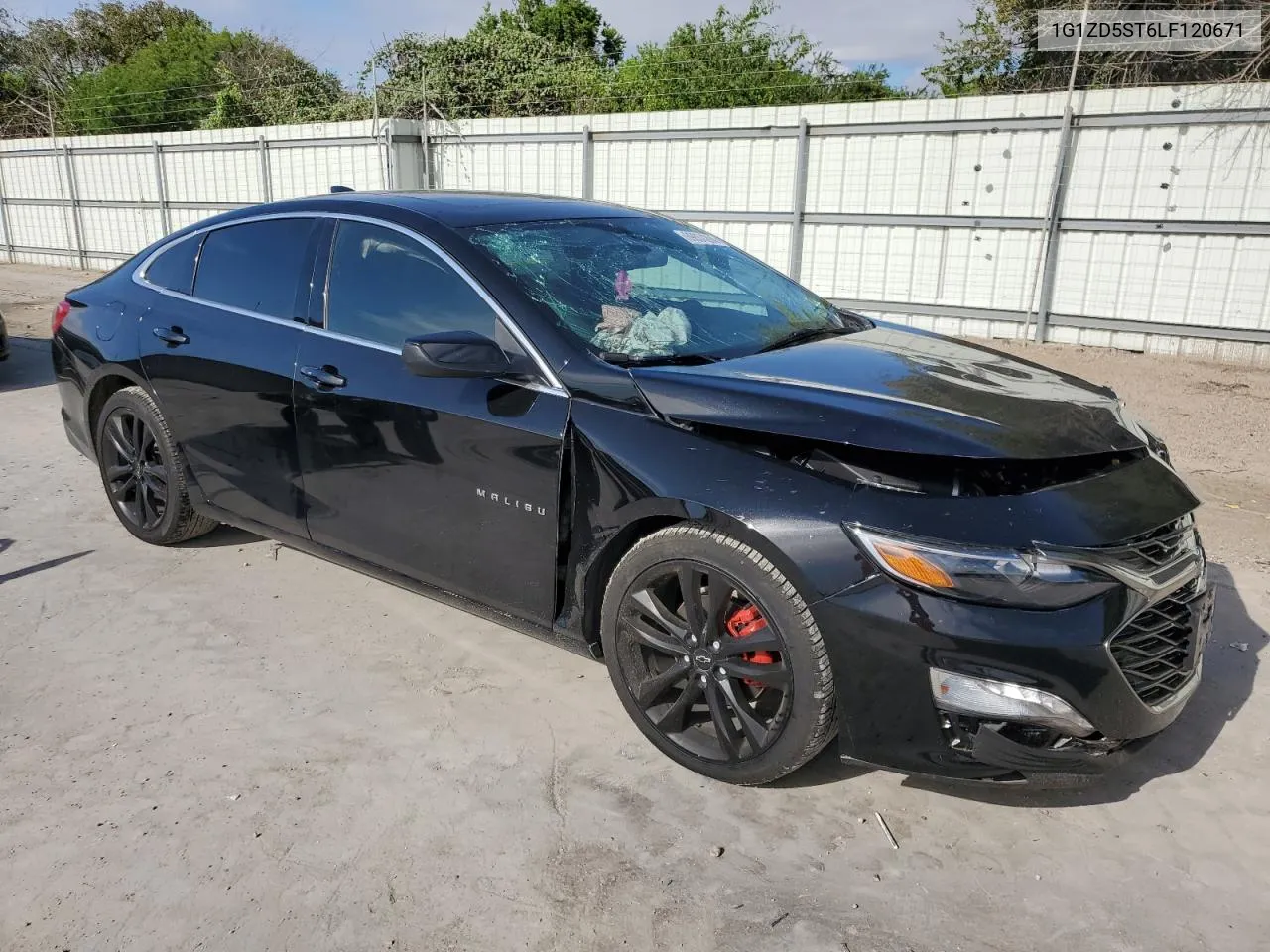 2020 Chevrolet Malibu Lt VIN: 1G1ZD5ST6LF120671 Lot: 69634294