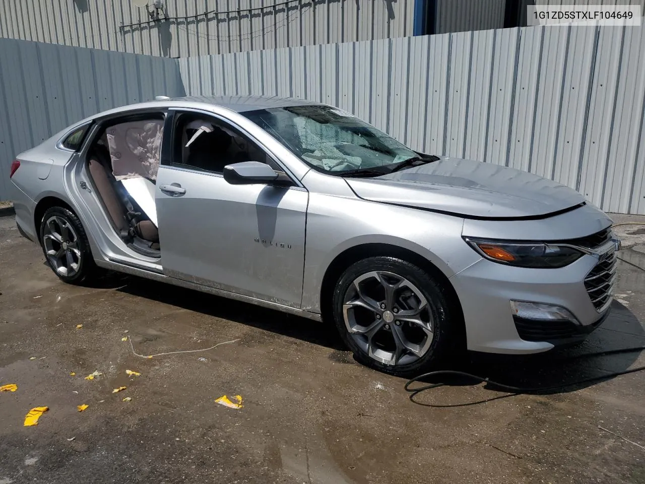 2020 Chevrolet Malibu Lt VIN: 1G1ZD5STXLF104649 Lot: 69654674