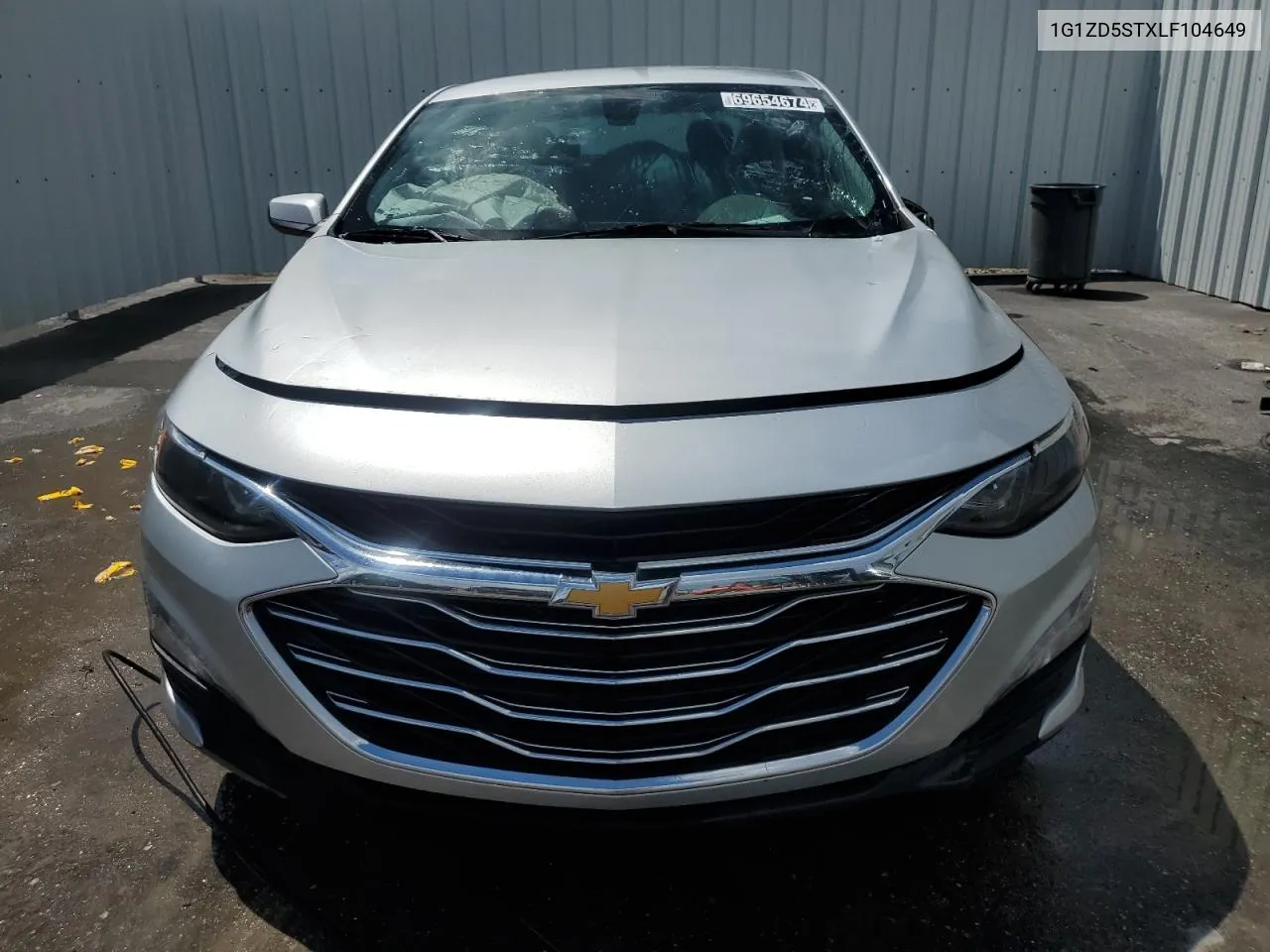 2020 Chevrolet Malibu Lt VIN: 1G1ZD5STXLF104649 Lot: 69654674