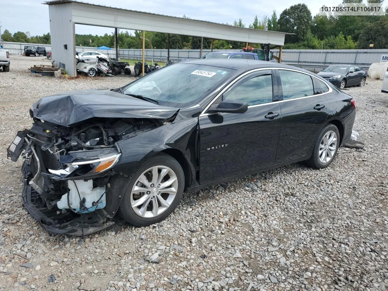 2020 Chevrolet Malibu Lt VIN: 1G1ZD5ST4LF106817 Lot: 69845754