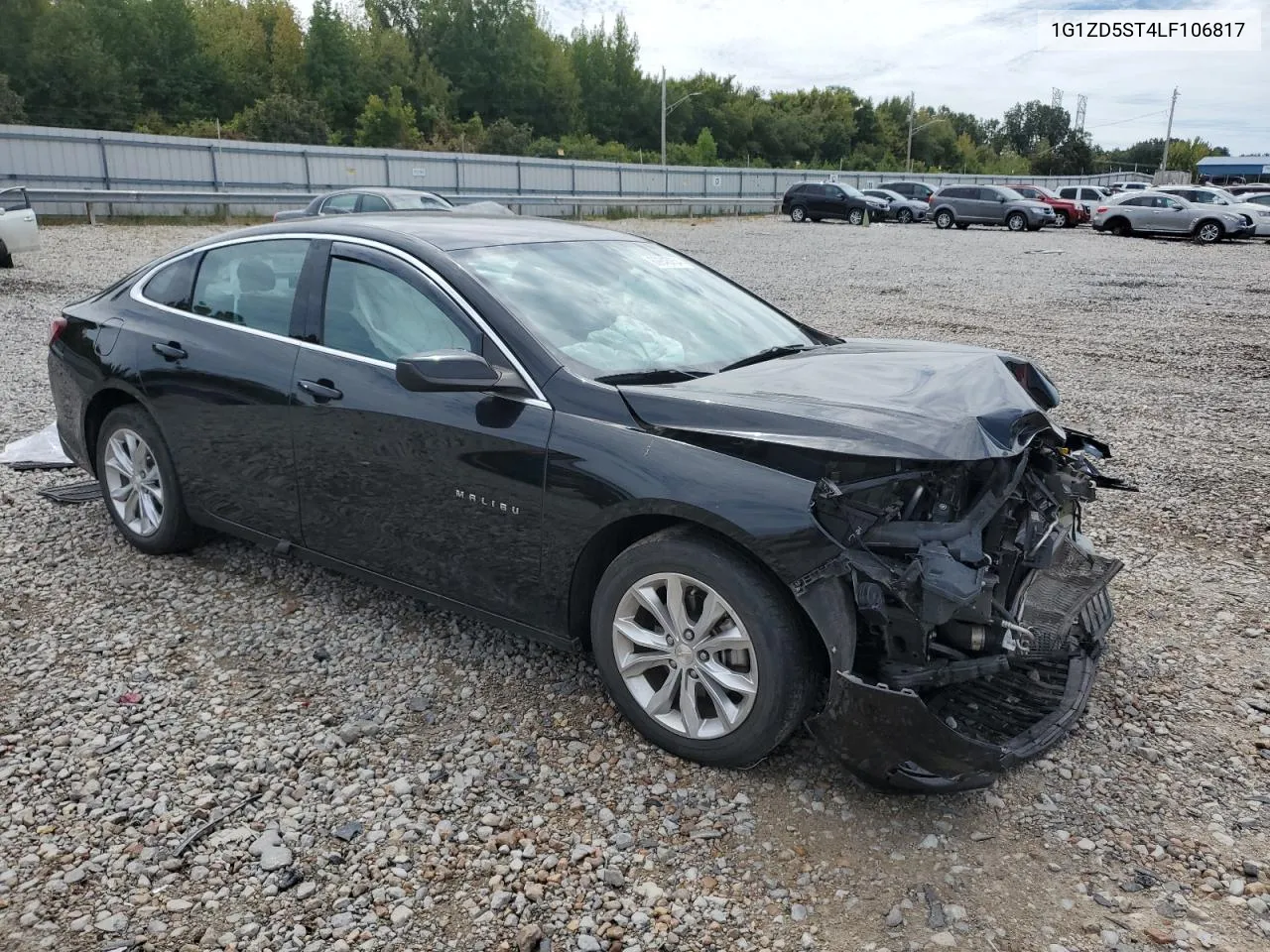 2020 Chevrolet Malibu Lt VIN: 1G1ZD5ST4LF106817 Lot: 69845754