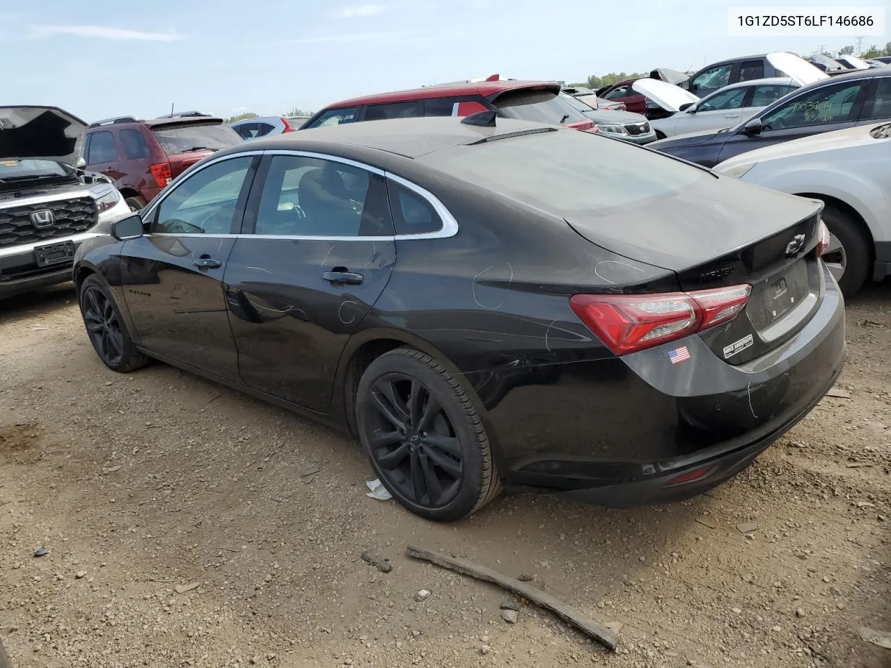 2020 Chevrolet Malibu Lt VIN: 1G1ZD5ST6LF146686 Lot: 69977184