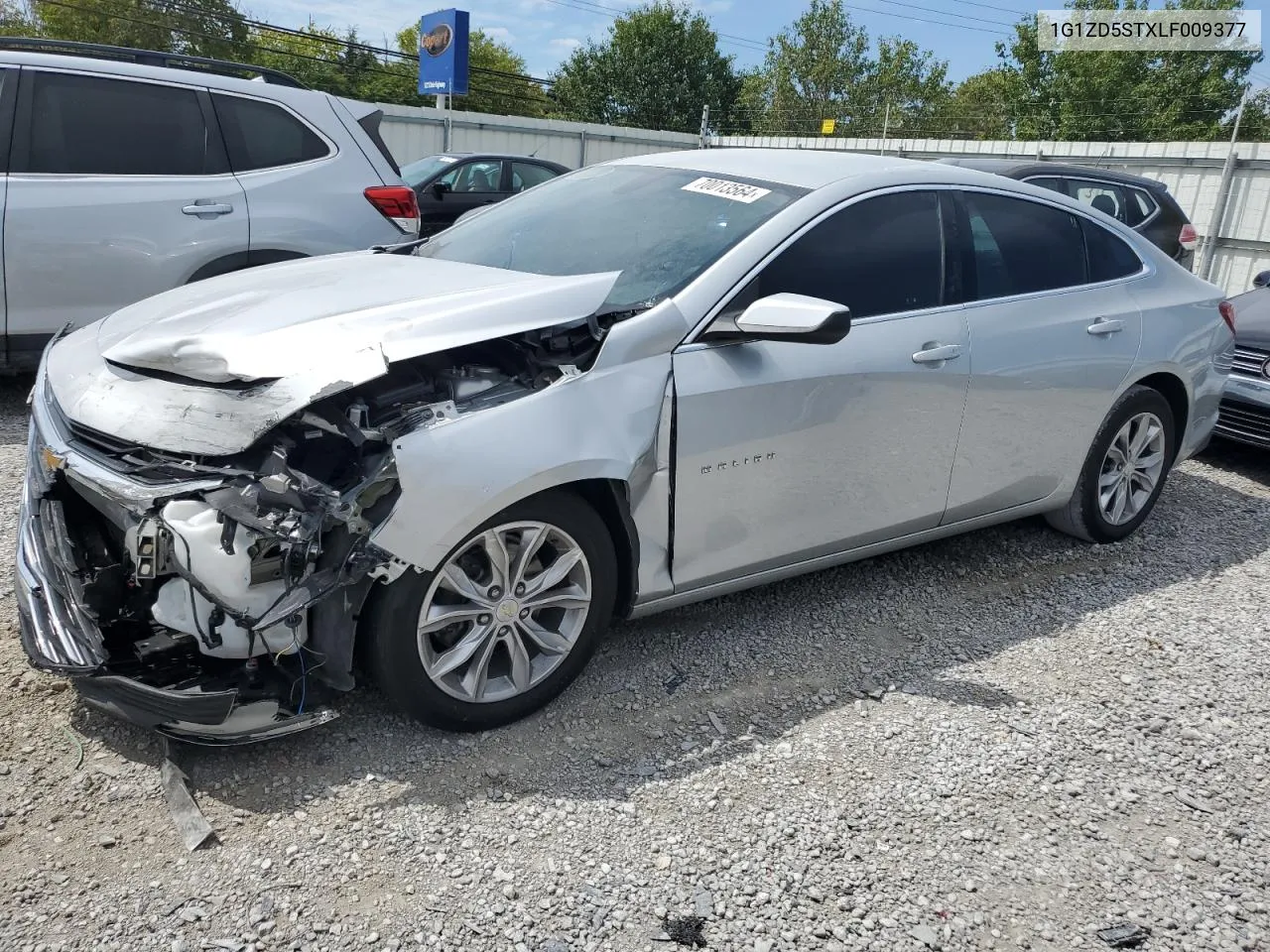 2020 Chevrolet Malibu Lt VIN: 1G1ZD5STXLF009377 Lot: 70013564