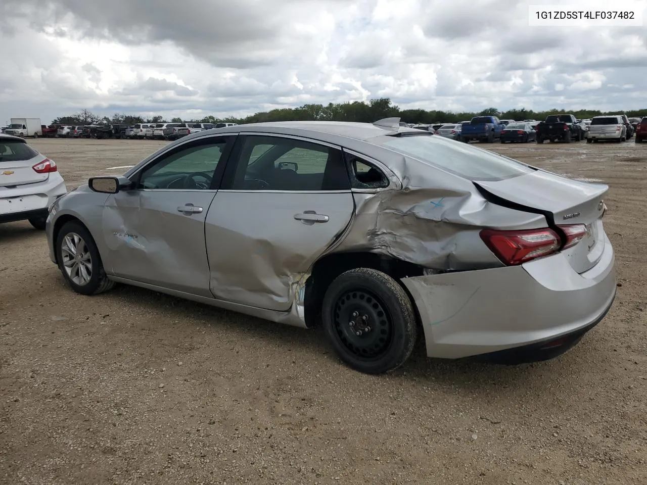 2020 Chevrolet Malibu Lt VIN: 1G1ZD5ST4LF037482 Lot: 70032974