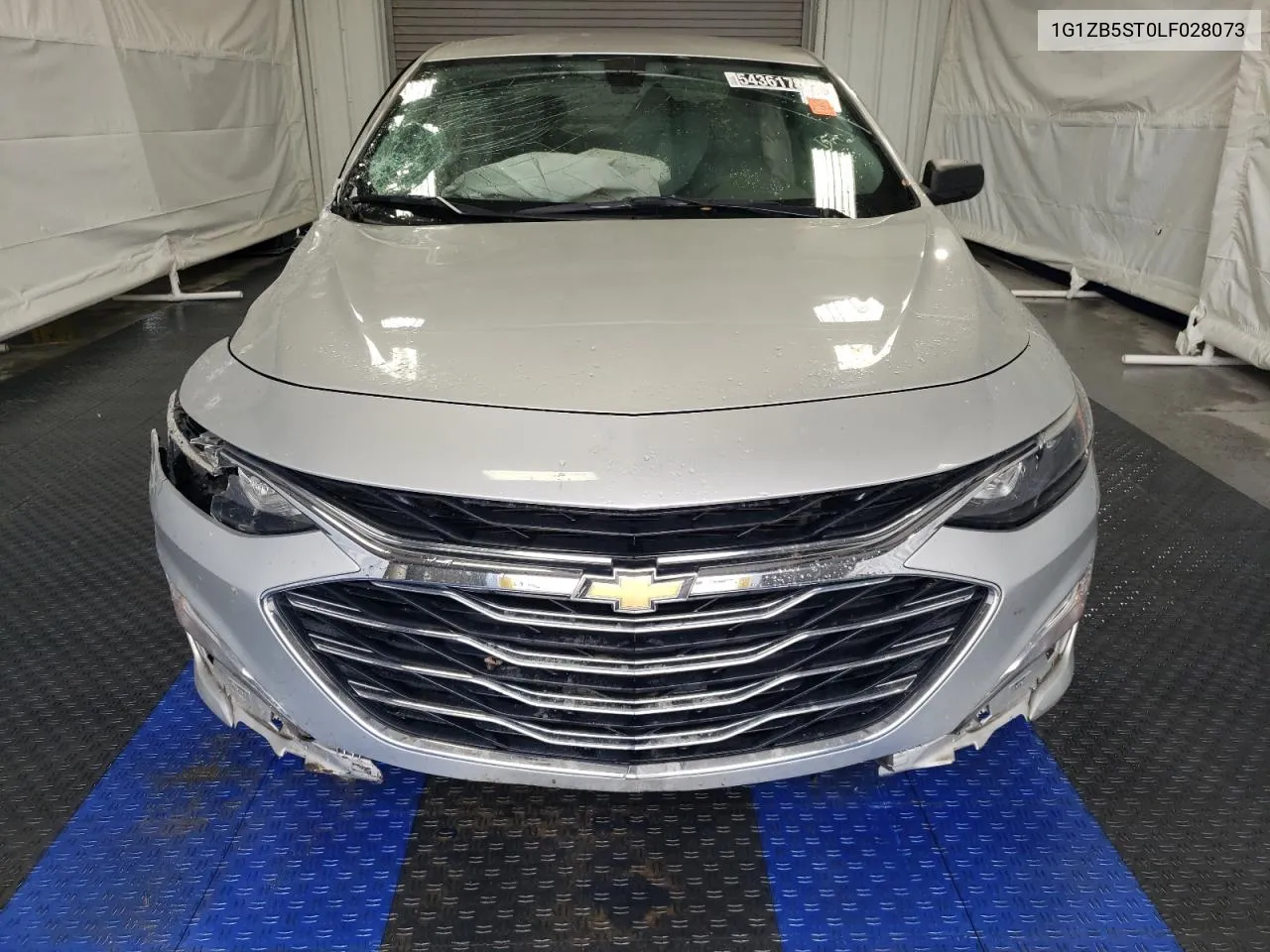 2020 Chevrolet Malibu Ls VIN: 1G1ZB5ST0LF028073 Lot: 70040664