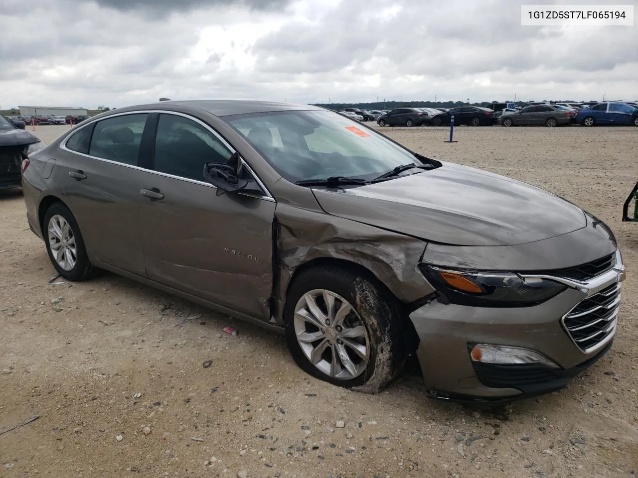 2020 Chevrolet Malibu Lt VIN: 1G1ZD5ST7LF065194 Lot: 70101244