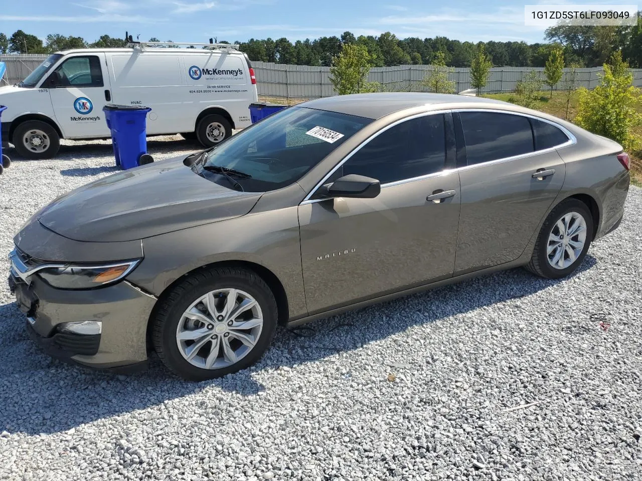 2020 Chevrolet Malibu Lt VIN: 1G1ZD5ST6LF093049 Lot: 70150534