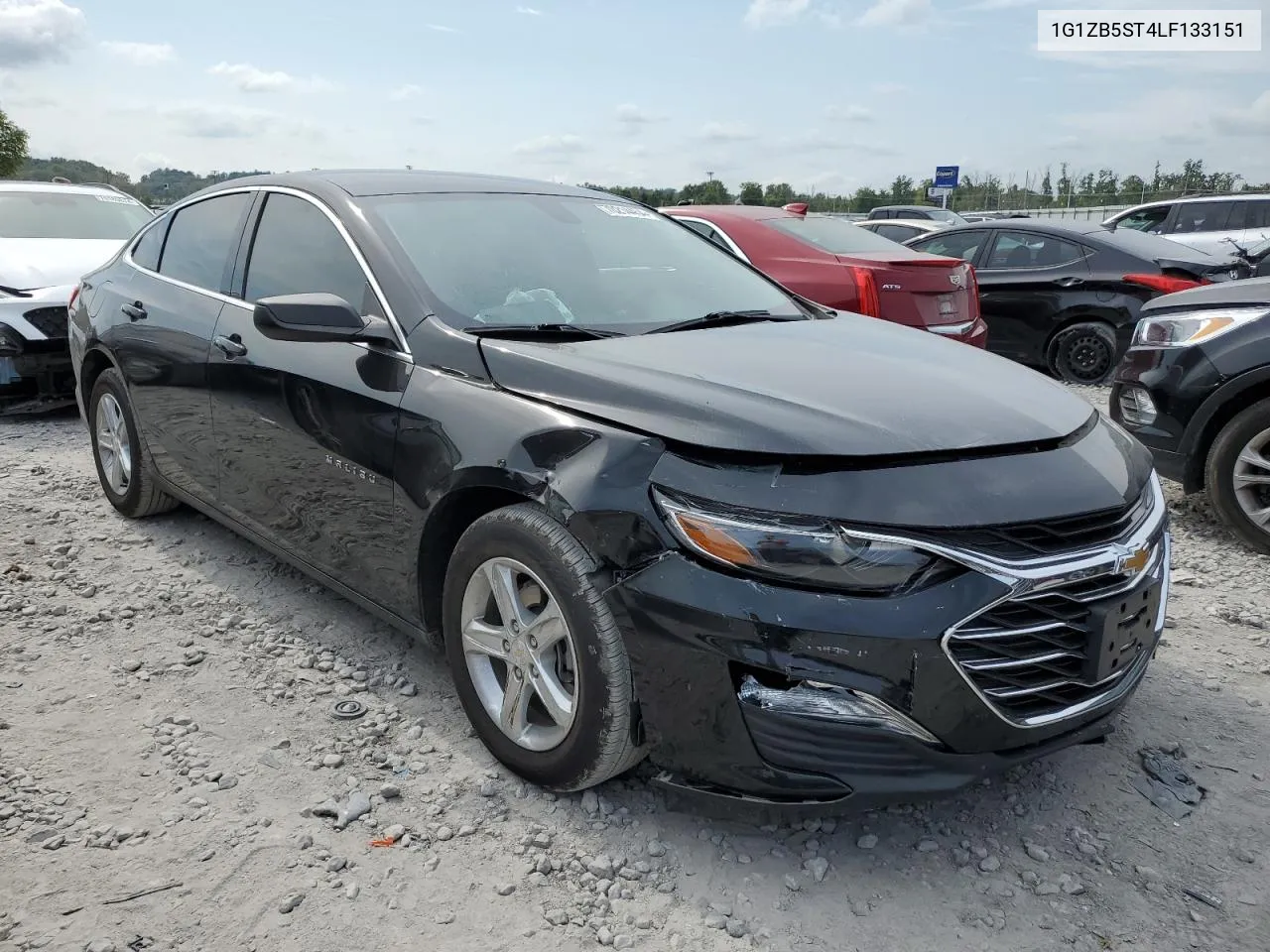 2020 Chevrolet Malibu Ls VIN: 1G1ZB5ST4LF133151 Lot: 70214454