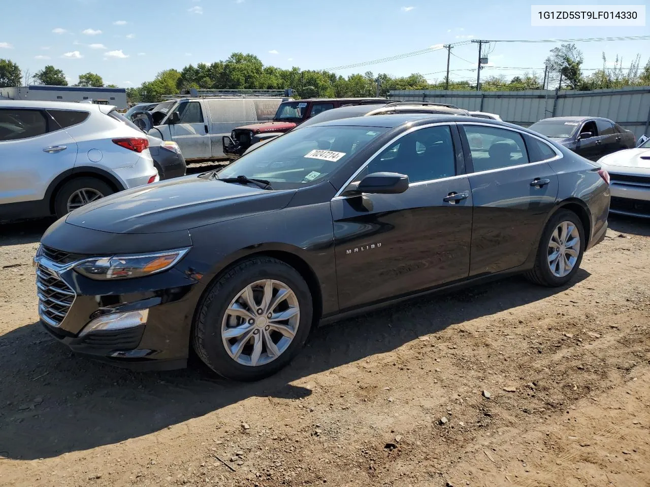 2020 Chevrolet Malibu Lt VIN: 1G1ZD5ST9LF014330 Lot: 70247214