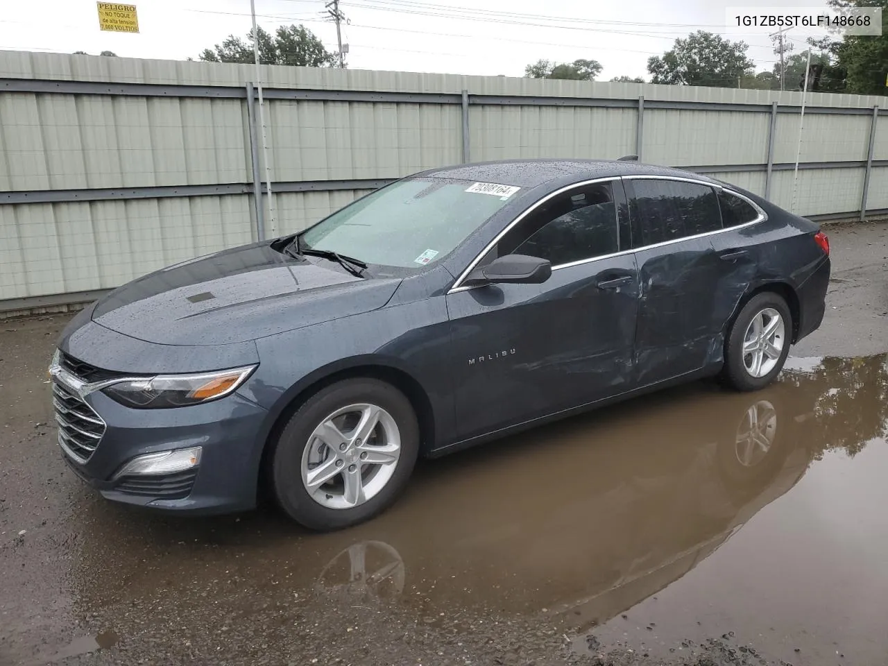 2020 Chevrolet Malibu Ls VIN: 1G1ZB5ST6LF148668 Lot: 70308164