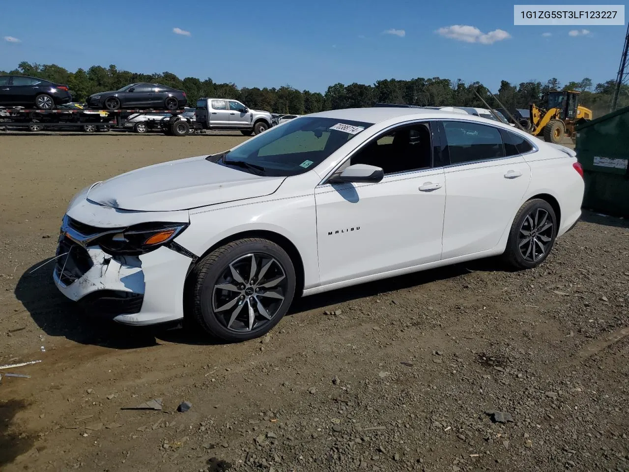 2020 Chevrolet Malibu Rs VIN: 1G1ZG5ST3LF123227 Lot: 70388714